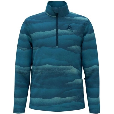 Odlo Mid Layer 1/2 Zip Roy Kidsgraphic modrá