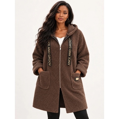 Fashionweek Plus Size K5275 hnědý