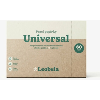 Leobela prací papírky Universal 60 ks