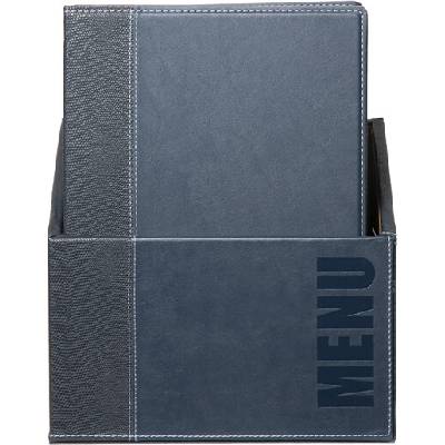 SECURIT Box s jedálenskými lístkami Trendy - modrá MC-BOX-TRA4-BU