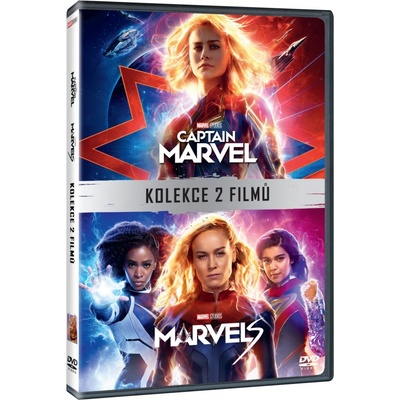 Captain Marvel + Marvels kolekce 2 filmů: 2DVD
