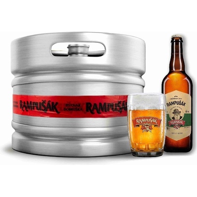 Rampušák 12 ležák NEFILTR. 4,9% 15 l (sud)