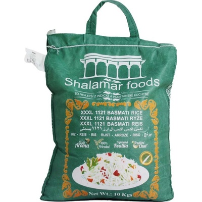 Shalamar Basmati rýže Extra Dlouhá 20 kg
