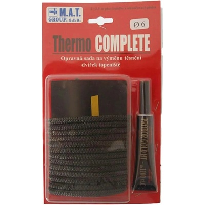 šňůra izol.10mm (500°C) THERMOKOMPLET (2,5m) + lepidlo sada 3díl. – Hledejceny.cz