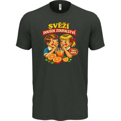 Pánské tričko Svěží doušek zoufalství – Hledejceny.cz