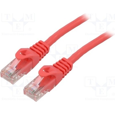 Lanberg PCU6-10CC-0500-R Patch, CAT.6 UTP, 5m, červený
