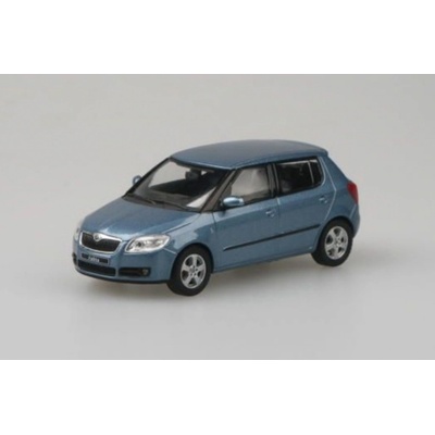 Abrex Škoda Fabia II HB 2006šedá satin 143AB 008CE 1:43