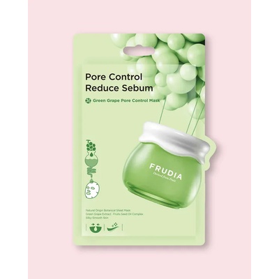 Frudia Green Grape plátýnková maska pro stažení pórů 20 ml