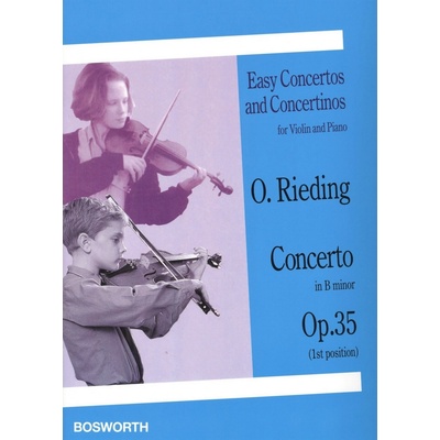 Concerto in B minor Op.35 by Oskar Rieding / housle a klavír – Hledejceny.cz