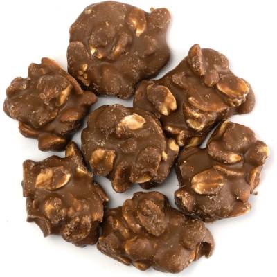 NutsMan Arašídové hrudky v mléčné čokoládě 250 g