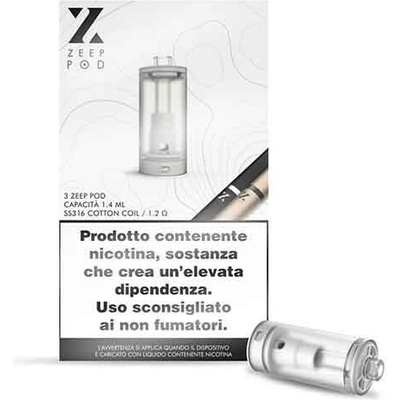Zeep Pod cartridge 1,2 ohm
