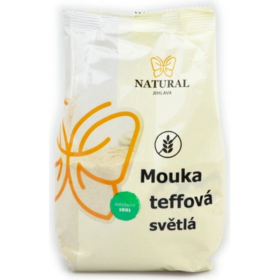 Natural Jihlava MOUKA TEFFOVÁ světlá bez lepku 300 g