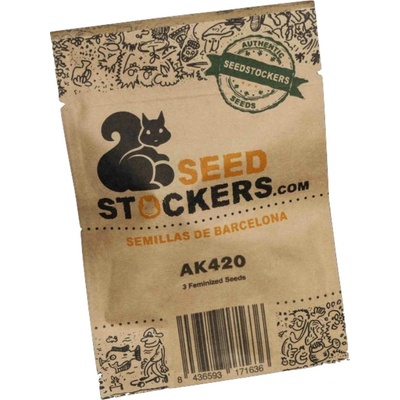 Seedstockers AK 420 semienka neobsahujú THC 3 ks