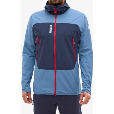 Millet Fusion Grid Hoodie coronet blue/saphir