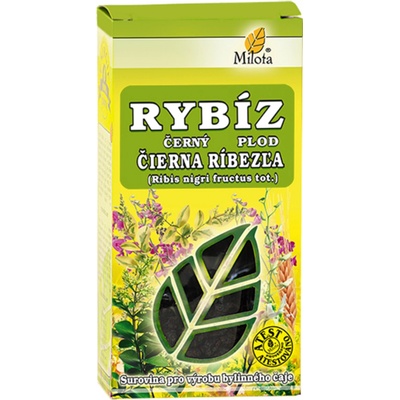 Milota Rybíz černý plod Bylinné čaje 50 g