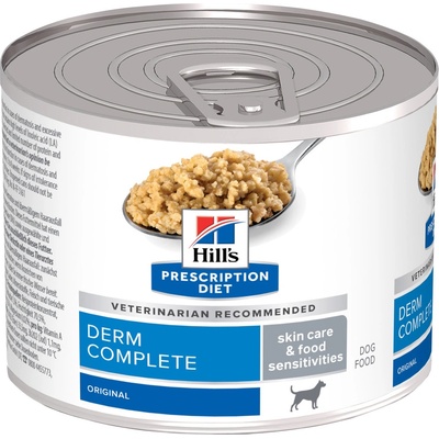 Hill's Prescription Diet Derm Complete Alergia a starostlivosť o kožu pre psov 200 g