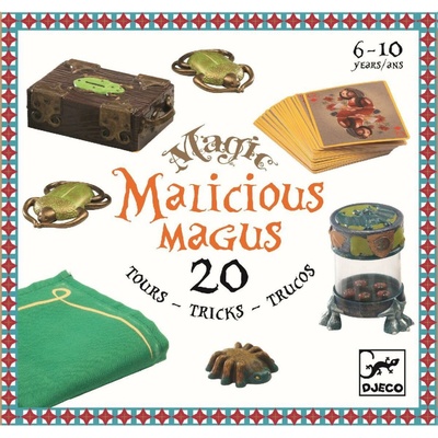 Djeco Magic Malicious magus sada 20 kouzelnických triků – Hledejceny.cz