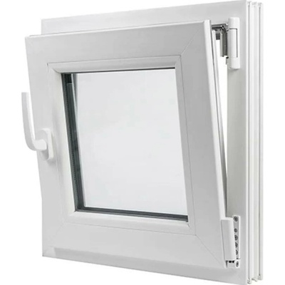 Hobby Roof Okno plastové BRAVO bílé, OS1 50x50 P, 2sklo, 4kom/60mm – Hledejceny.cz