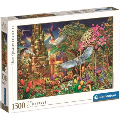 CLEMENTONI Zahrada lesní fantazie 1500 dílků