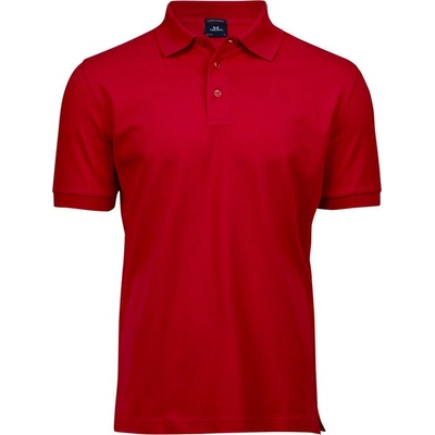Tee Jays pánská polokošile Luxury Stretch Červená