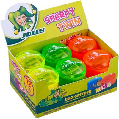 JOLLY Strúhadlo SHARPY TWIN NEON