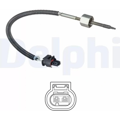 DELPHI Čidlo teploty výfukových plynů DF TS30266