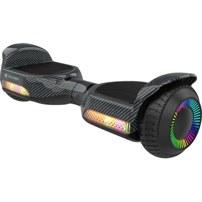 Hoverboard Rebel LED RGB Carbon černý
