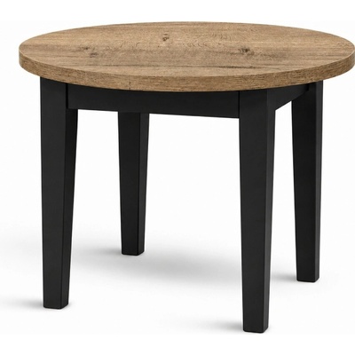 Stima Kulatý stůl FIT II. 110 cm dub halifax tabákový černá – Hledejceny.cz