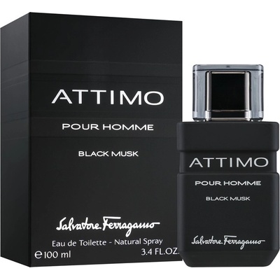 Salvatore Ferragamo Attimo Black Musk toaletná voda pánska 100 ml