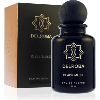 Delroba Black Musk parfumovaná voda pánska 100 ml