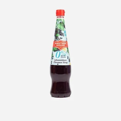 Mautner Markhof Sirup 0% cukr Černý rybíz-citron 12 x 700 ml