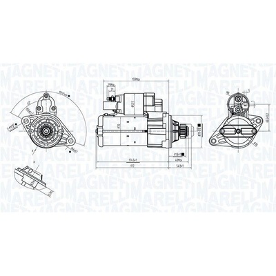 Startér MAGNETI MARELLI 063725561010
