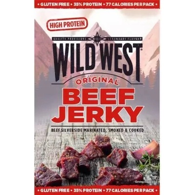Wild West hovězí jerky original UK 25 g