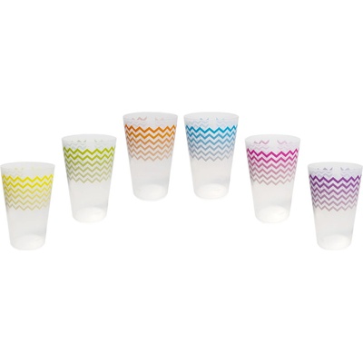 INJETON PLAST Vratný kelímek s potiskem Párty sada 500 ml