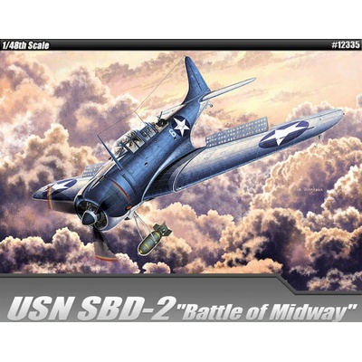 Academy USN SBD 2 Battle of Midway Limited Edition 1:48