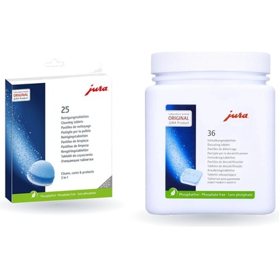 Aqua Crystalis JURA 25045 25 ks + odvápňovacie tablety 70751 36 ks