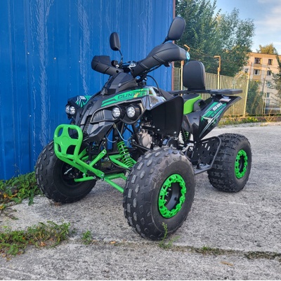 Apaq Štvorkolka Gunner 125cc 8" 3+1 zelená