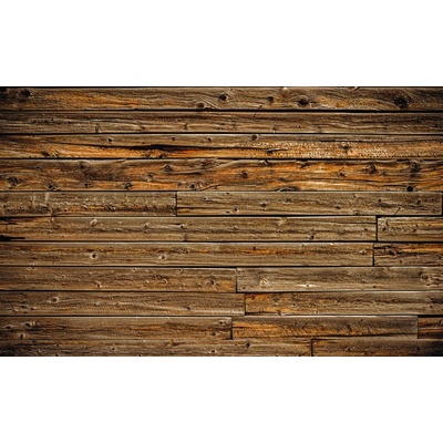 Preinterier FT3651 Fototapeta na stenu Drevená stena – tmavohnedá vlies 104cm x 70cm
