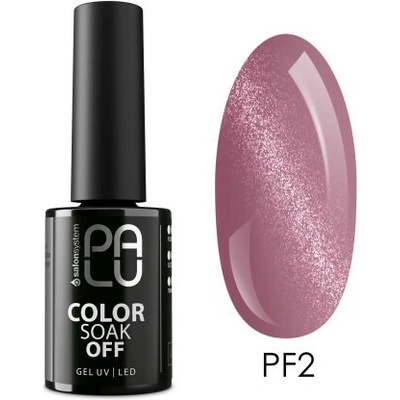 PALU Gél lak Portofino PF2 Cat Eye béžovo ružový 11 g