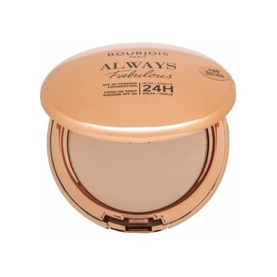 Bourjois Always Fabulous SPF20 Powder Foundation púdrový make-up so zmatňujúcim účinkom 100 7 g