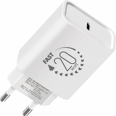 OBAL:ME Cestovná Nabíjačka USB-C 20W White