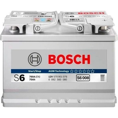 Bosch S6 12V 70Ah 760A 0 092 S60 080