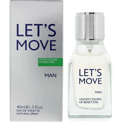 Benetton Let`s Move toaletná voda 40 ml pánska