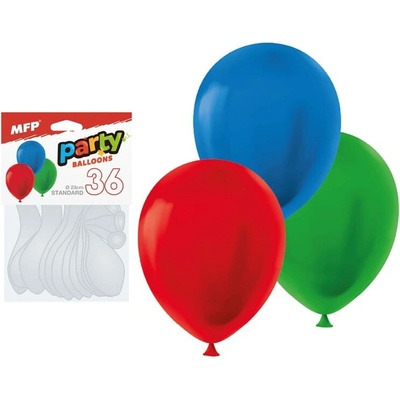 UNIPAP balónek nafukovací sáček standard 23cm mix 8000194 583052
