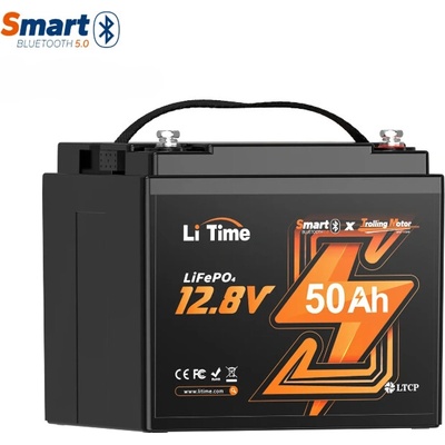 LiTime LiFePO4 baterie 12v 50Ah BLUETOOTH