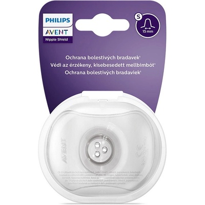 Philips Avent silikonové chrániče bradavek malé 15 mm 2 ks