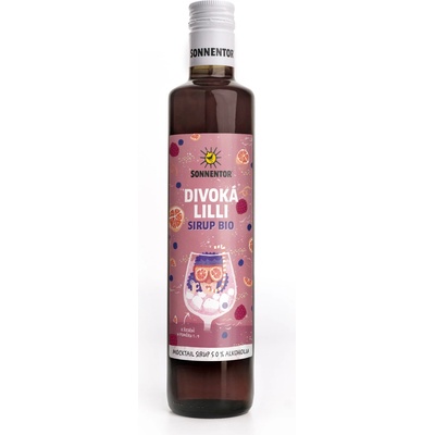 Sonnentor Divoká Lilli sirup bio 3 x 500 ml