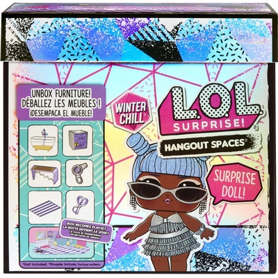 MGA L.O.L. Surprise! Zimní nábytek s panenkou Ice