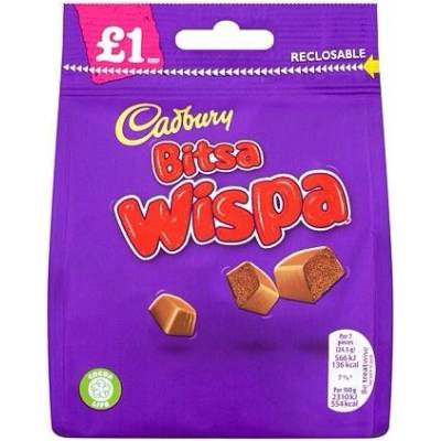 Cadbury Bitsa Wispa 10 x 95 g