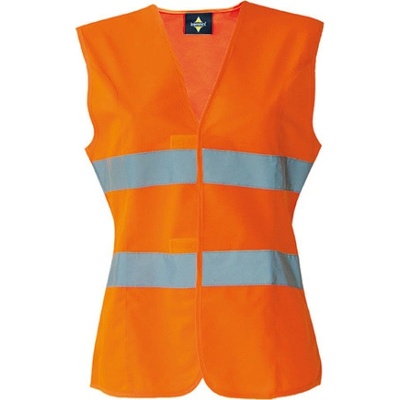 Korntex Frankfurt Dámska bezpečnostná vesta KX503 Signal Orange